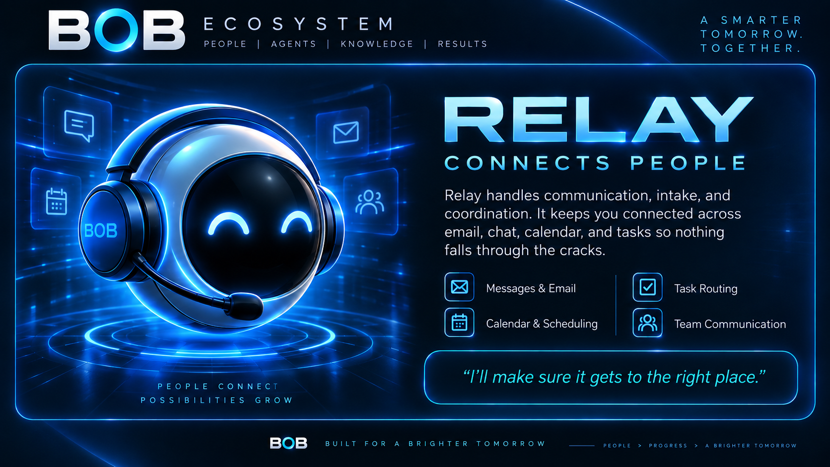 Relay — connects people